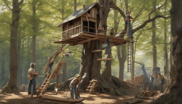 Construire une cabane dans les arbres : les étapes à suivre