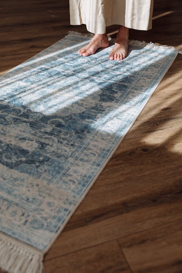 Découvrez le tapis de prière blanc pour un confort unique